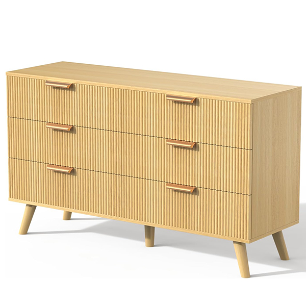 48 inch Wooden Storage Corner Display Cabinet with Drawers