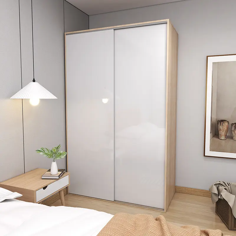 Freestanding Clothes Cabinet Organizer Dresser Cabinet  with Sliding Door