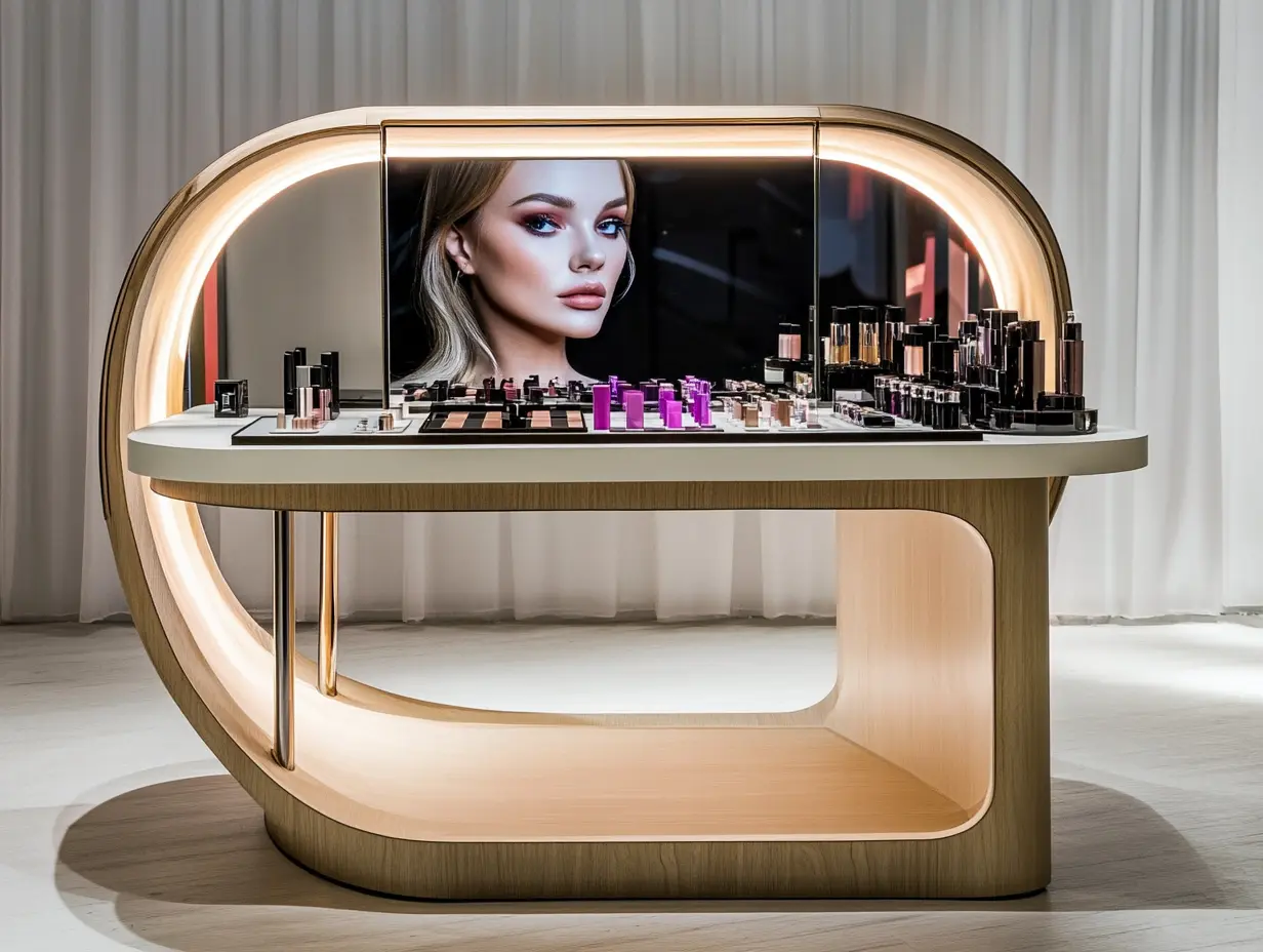 Innovative Designs in Makeup Tables for the Future of Beauty Retail