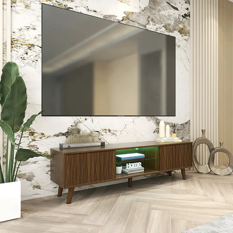 TV Stand cabinets with 2 Side Doors81m