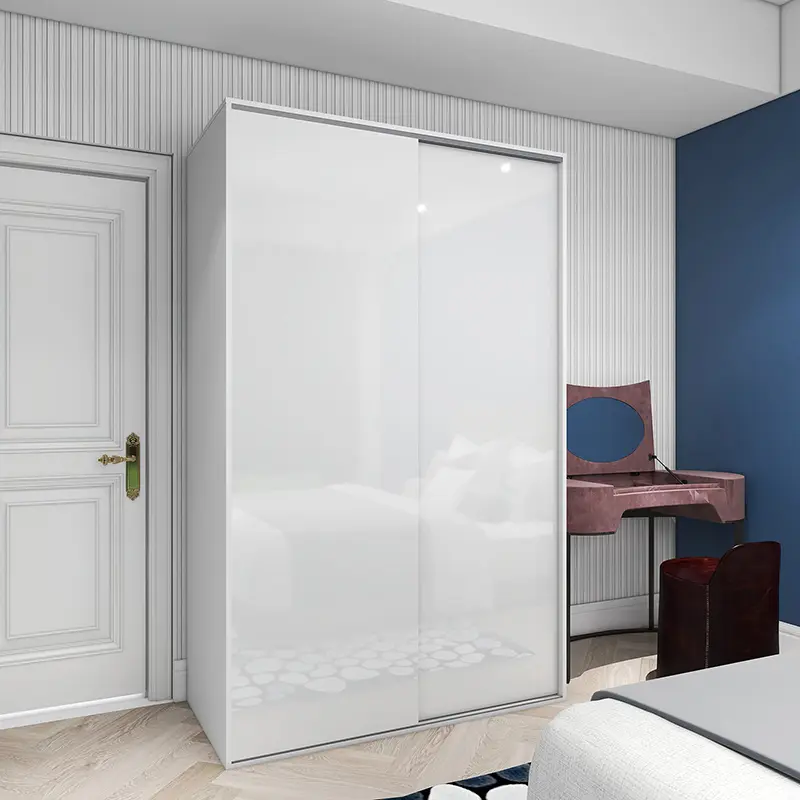 Freestanding Clothes Cabinet Organizer Dresser Cabinet  with Sliding Door