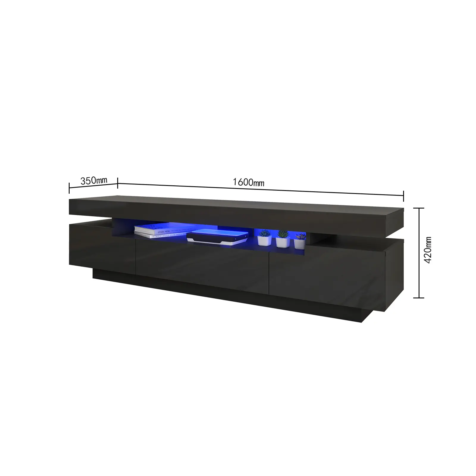 Modern Style Wooden TV Stand Entertainment Center with Drawers (7)hy4