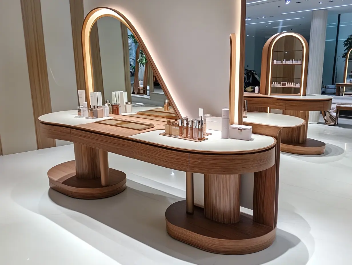 Innovative Designs in Makeup Tables for the Future of Beauty Retail