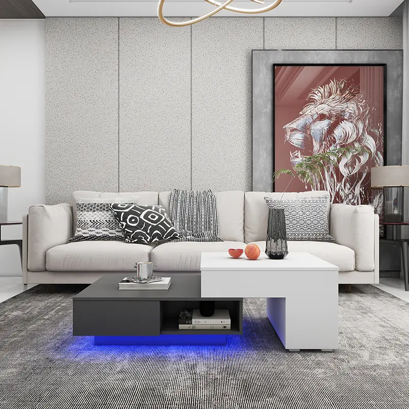 Modern Lift Top Coffee Table Ergonomic Rising Table